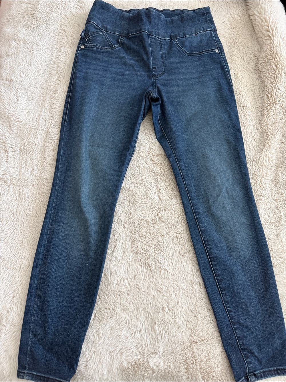 Rock & Republic Dark Blue Pull-On Jeggings